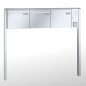 Preview: RENZ Basic (B) Edelstahl 3-seitig, Anlage mit Installationskasten, Kasten 370x330x145, 3-teilig, zum Einbetonieren, 10-0-10020