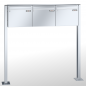 Preview: RENZ Basic (B) Edelstahl 3-seitig, Anlage ohne Installationskasten, Kasten 370x330x145, 3-teilig, mit Fußplatten zum Aufschrauben, 10-0-19014