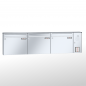 Preview: RENZ BASIC (B) Edelstahl, Anlage mit Installationskasten, Kasten 370x330x100, 3-teilig, 10-0-25077