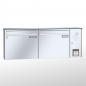 Preview: RENZ BASIC (B) Edelstahl, Anlage mit Installationskasten, Kasten 370x330x145, 2-teilig, 10-0-35019