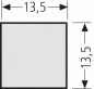 Preview: RENZ Drückerabdeckung für SEKO Taster 97-9-82049 - schematische Darstellung