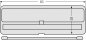 Preview: RENZ Kunststoff Klappenhalter mit Torsionsfeder 97-9-82193 - Schematische Darstellung