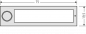 Preview: RENZ RSA2-kompakt Namensschildabdeckung 97-9-85339 - schematische Darstellung