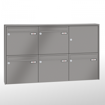 RENZ QUADRA, Anlage ohne Installationskasten, Kasten 370x330x145, 5-teilig, 10-0-35928