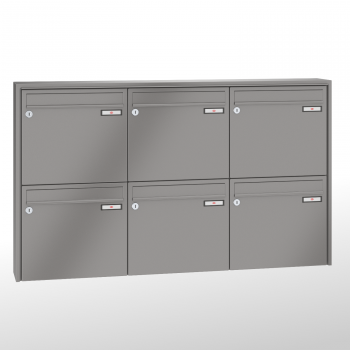 RENZ QUADRA, Anlage ohne Installationskasten, Kasten 370x330x145, 6-teilig, 10-0-35929