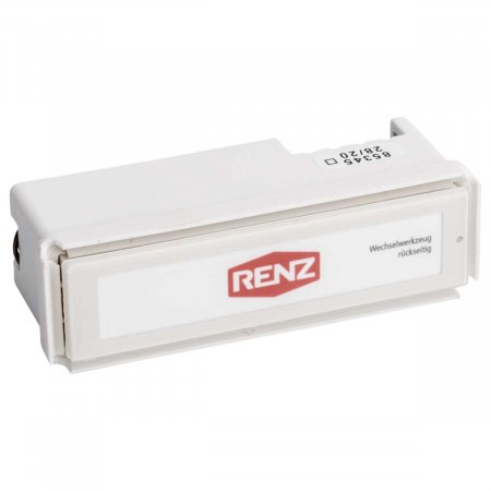 RSA2 Kunststoff Namensschild (mit Gehäuse) mit Beleuchtung 97985345 - Seitenansicht