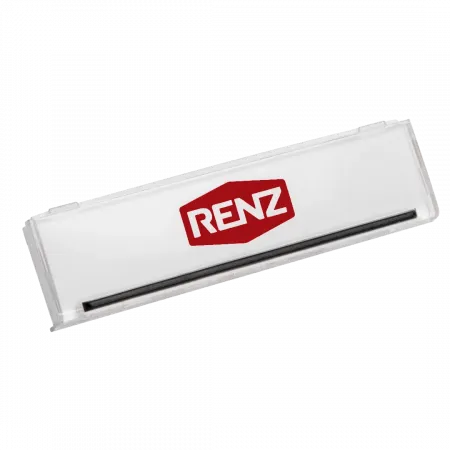 RENZ Namensschildabdeckung 62x16mm 97-9-82046 - Seitenansicht