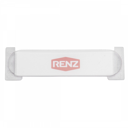 RENZ RSA1 Namensschild aus Kunststoff 97-9-82250 - Frontansicht