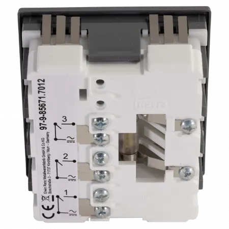 Preview: RENZ Klingelmodul 3. Generation 97-9-85671 3xKlingel - Rückansicht