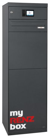 eQubo elektronischer Paketkasten 23010032 - Frontansicht