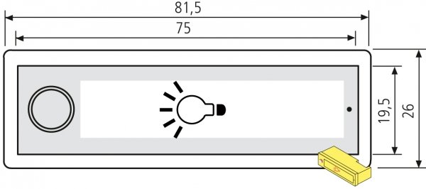 RENZ RSA2-kompakt Lichttaster, Kunststoff, 97-9-85322