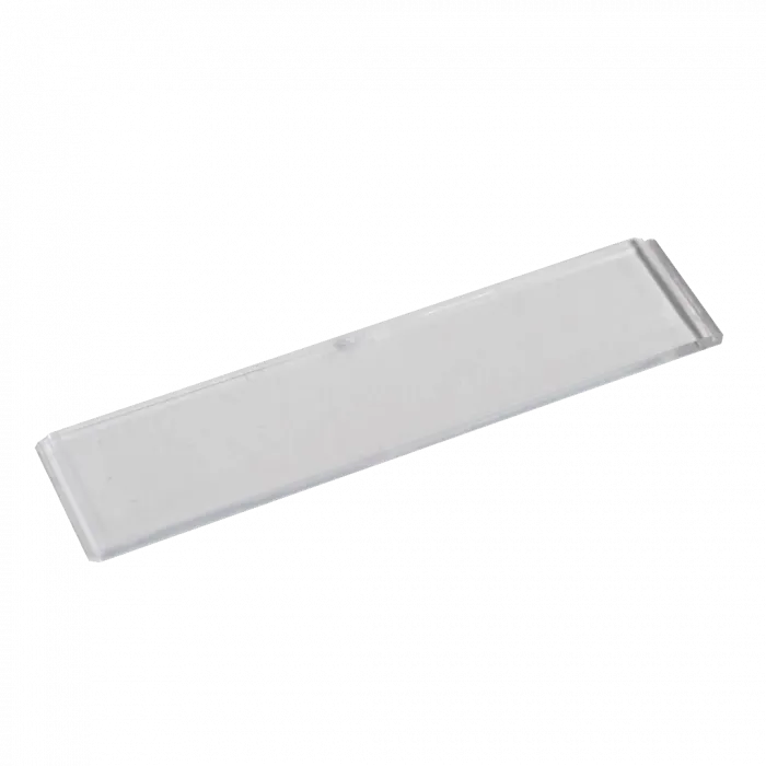 RENZ Namensschildabdeckung 65x14 für SEKO 97-9-82004 - Seitenansicht