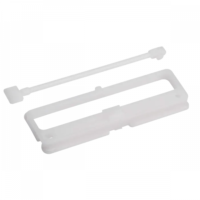 RENZ Kunststoff Klappenhalter mit Torsionsfeder 97-9-82193 - Seitenansicht