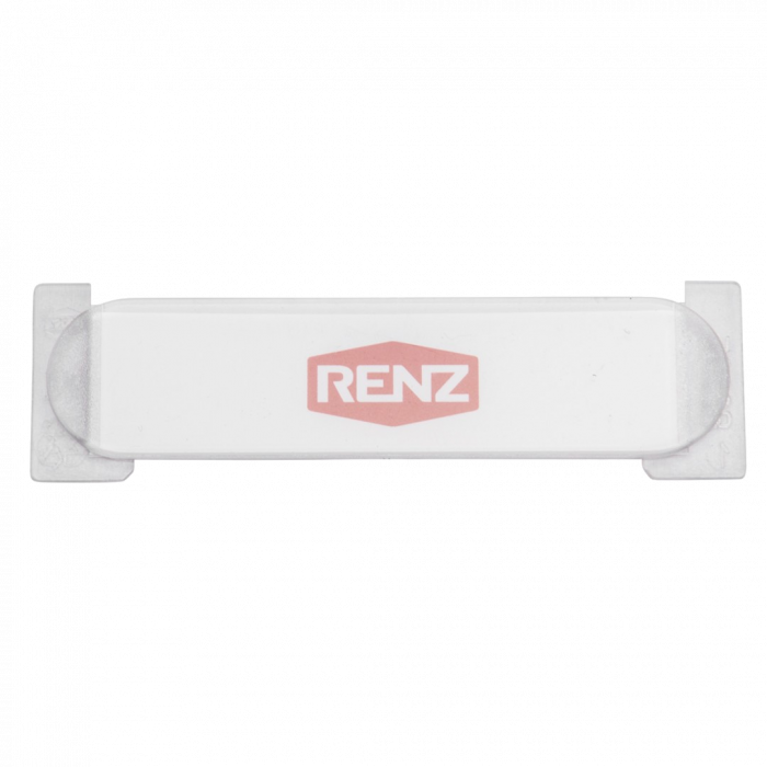 RENZ RSA1 Namensschild aus Kunststoff 97-9-82250 - Frontansicht