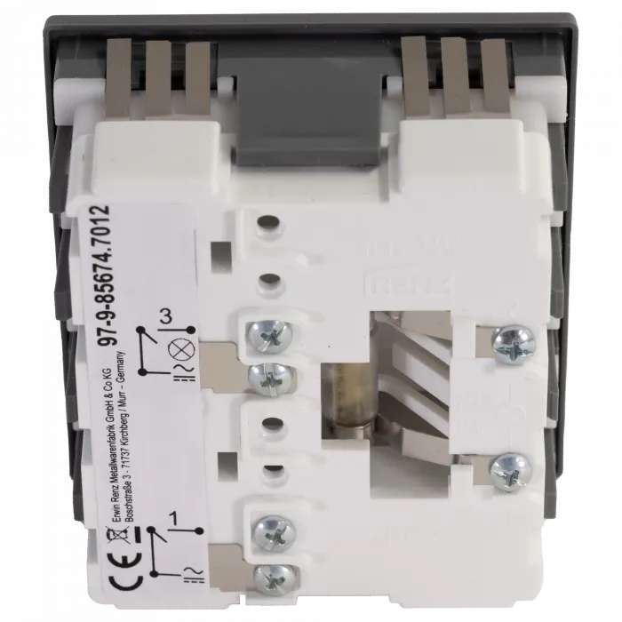 RENZ Klingelmodul 3. Generation 97-9-85670 2 Klingeln - Rückansicht