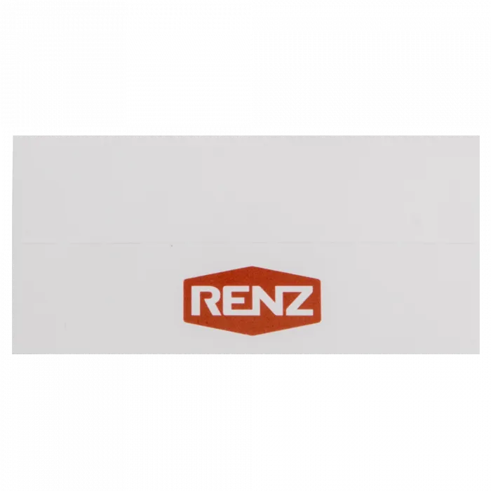 RENZ Namensschildeinlage 60x15 für Namensschild 92, 97-9-87109 - Frontansicht