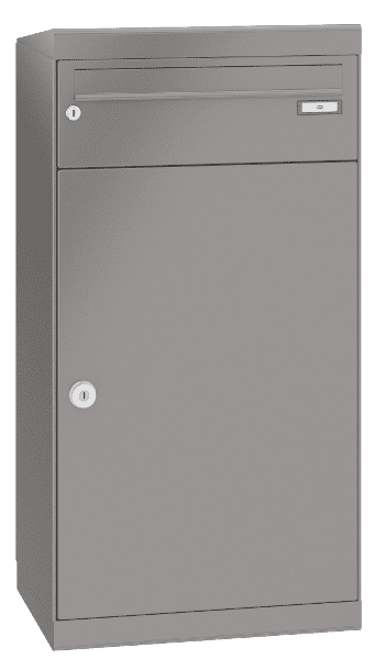 RENZ QUBO XL, Paketkasten, mit 1 Briefkasten, 132 ltr., Stahl, 23-0-10110, 23-0-10160, 23-0-20110, 23-0-20160