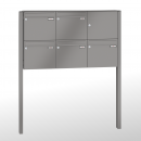RENZ Basic (B) 3-seitig, Anlage ohne Installationskasten, Kasten 370x330x145, 5-teilig, zum Einbetonieren, 10-0-10004