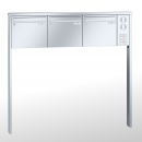 RENZ TETRO Edelstahl V4A-Ausführung, Anlage mit Installationskasten, Kasten 370x330x100, 3-teilig, zum Einbetonieren, 10-0-10242