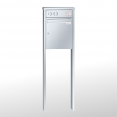 RENZ TETRO Edelstahl V4A-Ausführung, Anlage mit Installationskasten, Kasten 370x440x145, 1-teilig Installationskasten waagerecht, zum Einbetonieren, 10-0-10253