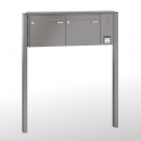 RENZ Quadra 3-seitig, Anlage mit Installationskasten, Kasten 370x330x145, 2-teilig , zum Einbetonieren, 10-0-10274