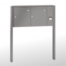 RENZ Quadra 3-seitig, Anlage mit Installationskasten, Kasten 370x440x145, 2-teilig, zum Einbetonieren, 10-0-10280