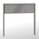 RENZ Quadra 4-seitig, Anlage ohne Installationskasten, Kasten 370x330x145, 3-teilig, zum Einbetonieren, 10-0-10311