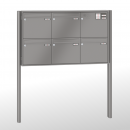 RENZ Quadra 4-seitig, Anlage mit Installationskasten, Kasten 370x330x145, 5-teilig, zum Einbetonieren, 10-0-10326