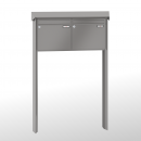 RENZ PRISMA Stahl-Ausführung, Anlage ohne Installationskasten, Kasten 370x330x145, 2-teilig, zum Einbetonieren, 10-0-10336