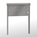 RENZ PRISMA Stahl-Ausführung, Anlage mit Installationskasten, Kasten 370x440x145, 2-teilig, zum Einbetonieren, 10-0-10356