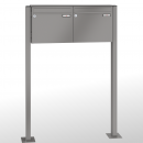 RENZ Basic (B) 3-seitig, Anlage ohne Installationskasten, Kasten 370x330x145, 2-teilig, mit Fußplatten zum Aufschrauben, 10-0-19001