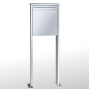 RENZ TETRO Edelstahl V4A-Ausführung, Anlage ohne Installationskasten, Kasten 370x440x145, 1-teilig, mit 2 Fußplatten, 10-0-19233