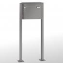 RENZ Quadra 3-seitig, Anlage ohne Installationskasten, Kasten 370x330x145, 1-teilig, mit 2 Fußplatten, 10-0-19260