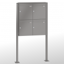 RENZ Quadra 3-seitig, Anlage ohne Installationskasten, Kasten 370x440x145, 4-teilig, mit 2 Fußplatten, 10-0-19269