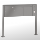 RENZ Quadra 3-seitig, Anlage mit Installationskasten, Kasten 370x440x145, 3-teilig, mit 2 Fußplatten, 10-0-19281