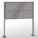 RENZ Quadra 4-seitig, Anlage ohne Installationskasten, Kasten 370x330x145, 5-teilig, mit 2 Fußplatten,10-0-19313