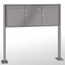 RENZ Quadra 4-seitig, Anlage ohne Installationskasten, Kasten 370x440x145, 3-teilig, mit 2 Fußplatten, 10-0-19317