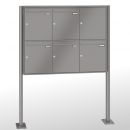 RENZ Quadra 4-seitig, Anlage ohne Installationskasten, Kasten 370x440x145, 5-teilig, mit 2 Fußplatten, 10-0-19319