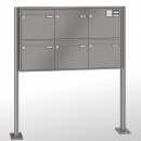 RENZ Quadra 4-seitig, Anlage mit Installationskasten, Kasten 370x330x145, 5-teilig, mit 2 Fußplatten, 10-0-19326