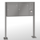 RENZ Quadra 4-seitig, Anlage mit Installationskasten, Kasten 370x440x145, 2-teilig , mit 2 Fußplatten, 10-0-19330