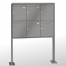 RENZ RS 2000, Anlage ohne Installationskasten, Kasten 370x440x145, 6-teilig, mit 2 Fußplatten, 10-0-19398