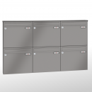 RENZ BASIC (B), Anlage ohne Installationskasten, Kasten 370x330x100, 6-teilig, 10-0-25010