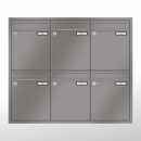 RENZ Eckrahmen Stahl-Ausführung, Anlage ohne Installationskasten, Kasten 260x330x100, 6-teilig, 10-0-25227