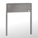 RENZ Quadra 3-seitig, Anlage mit Installationskasten, Kasten 370x330x100, 2-teilig , zum Einbetonieren,10-0-25641