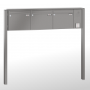 RENZ Quadra 3-seitig, Anlage mit Installationskasten, Kasten 370x330x100, 3-teilig, zum Einbetonieren, 10-0-25642