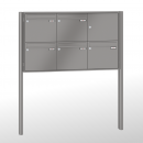 RENZ Quadra 4-seitig, Anlage ohne Installationskasten, Kasten 370x330x100, 5-teilig, zum Einbetonieren,10-0-25664