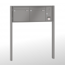 RENZ Quadra 4-seitig, Anlage mit Installationskasten, Kasten 370x330x100, 2-teilig , zum Einbetonieren,10-0-25680