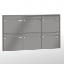RENZ QUADRA, Anlage ohne Installationskasten, Kasten 370x330x100, 6-teilig, 10-0-25817