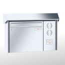 RENZ PRISMA Edelstahl V4A-Ausführung, Anlage mit Installationskasten, Kasten 370x330x100, 1-teilig, Installationskasten senkrecht, 10-0-25851