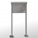 RENZ PRISMA Stahl-Ausführung, Anlage mit Installationskasten, Kasten 370x330x100, 1-teilig Installationskasten senkrecht, mit 2 Fußplatten, 10-0-29276